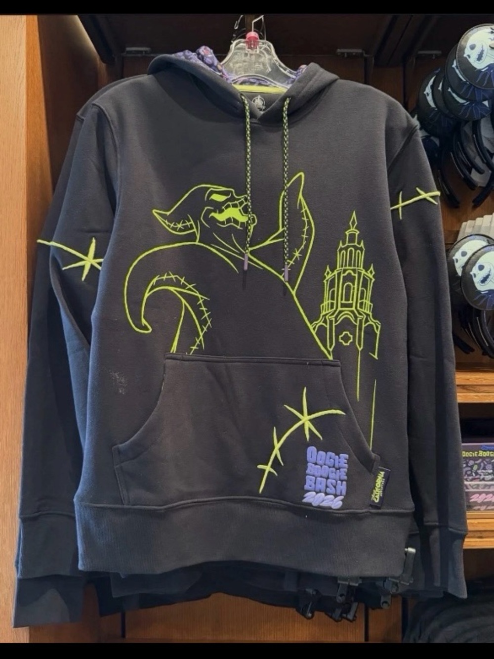 Disneyland Oogie Boogie Bash 2026 Hoodie XL NWT Halloween Disney Parks